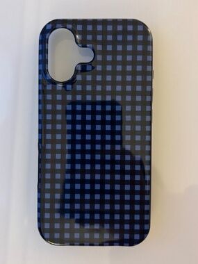 Society6 Gingham iPhone 16 Case